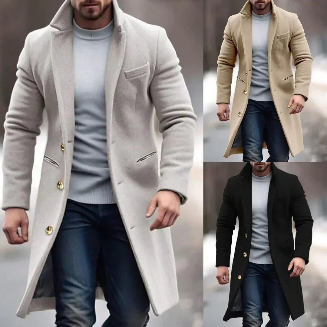 Morris™ - Long Modern Overcoat