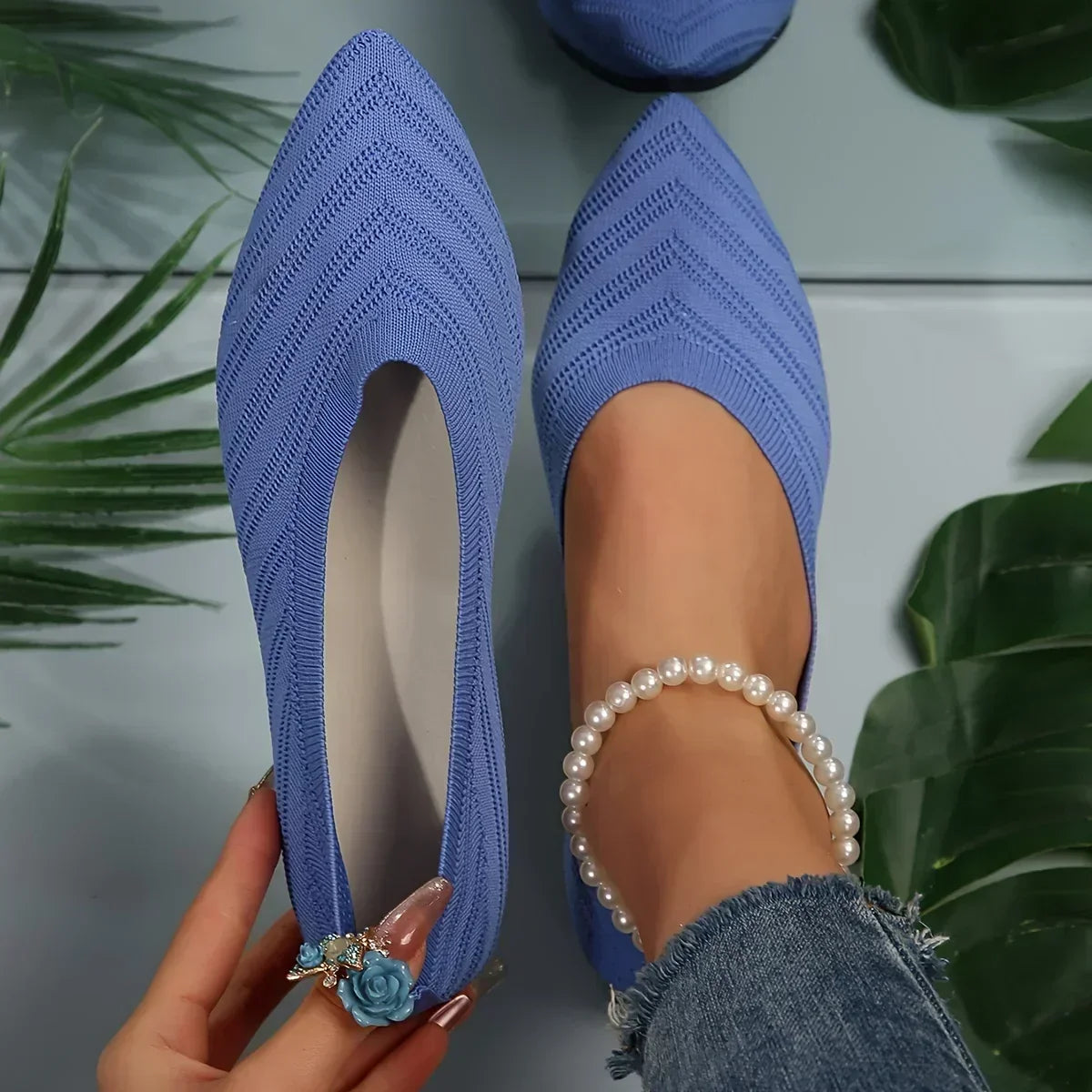 Livia | Pointed Ballet Flats