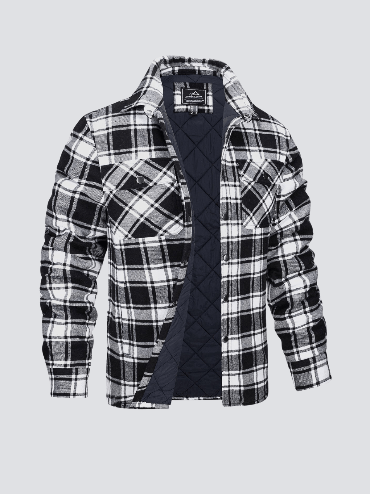 Iver ™- Striped Flannel Jacket