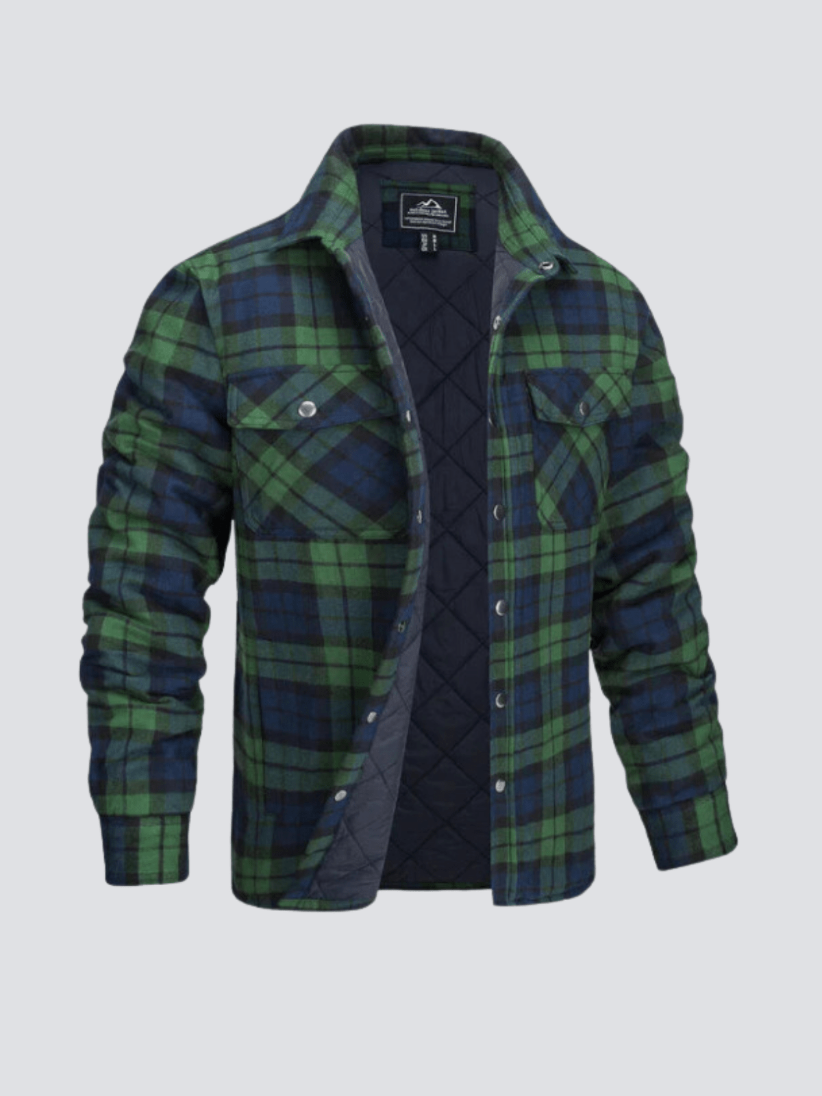 Iver ™- Striped Flannel Jacket