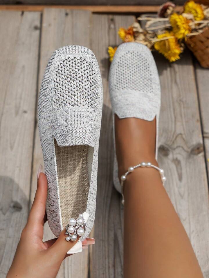 Ayla | Knit Orthopedic Flats