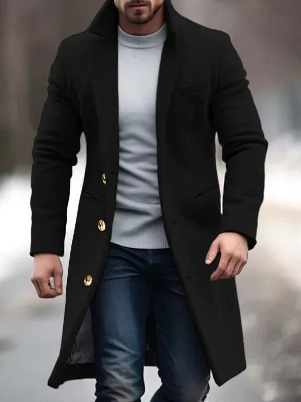 Morris™ - Long Modern Overcoat