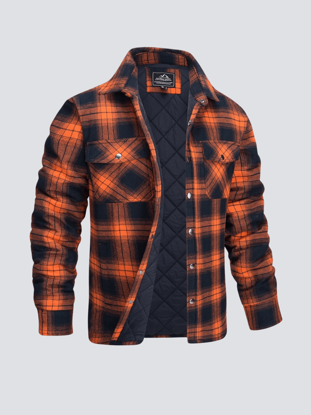 Iver ™- Striped Flannel Jacket